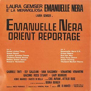 Nico Fidenco ‎– Emanuelle Nera Orient Reportage (Colonna。